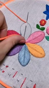 Embroidery stitches beginner