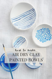 Air Dry Clay projects and crafts