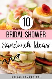 Bridal Shower Sandwiches