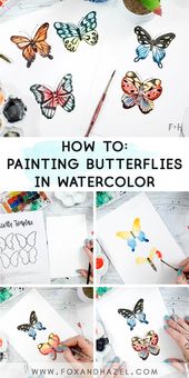 Watercolor paintings tutorials