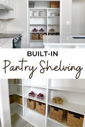 Building a pantry ideas