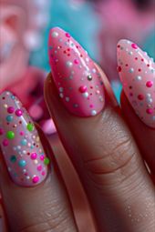🎀 Pink Nails Trend 2024: Candy Crush 🍬