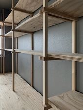 Wall shelves
