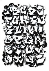 Graffiti lettering