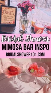 Bridal Shower Drinks