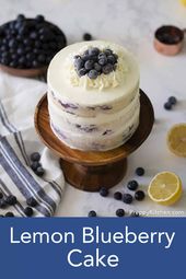 Blueberry cake recipes