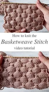 Knit Stitches & How To's