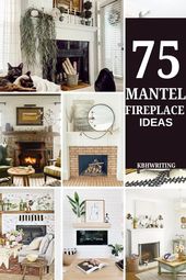 Fireplace Mantel Decor.
