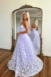 purple gowns