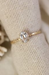 engagement rings + wedding bands