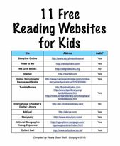 Learning websites for kids