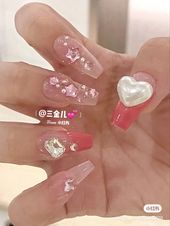 Pink nails 🌷
