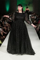 Black Plus Wedding Gown - Hannah Caroline Couture