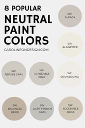 Paint colors for home