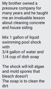 Cleaning Ideas