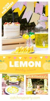 Lemonade Party Ideas