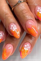 Hibiscus Nails