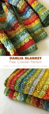 Crocheted blankets