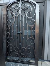 Iron door design
