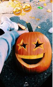 Creative pumpkin carving