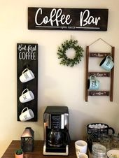 Coffee bar/deco