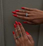Red/Orange Nails
