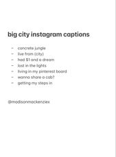 Captions