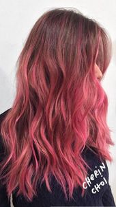 mia pink hair