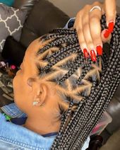 Box braid hairstyles