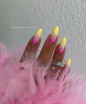 Pink/Purple Nails