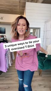 how to style an oversized shirt