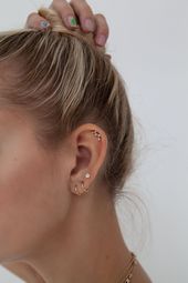 Piercing oreille femme