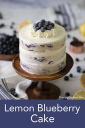 Blueberry cake recipes