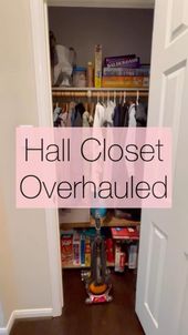 Coat closet organization ideas