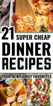 Cheap Dinners For Family