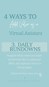 Virtual Assistant Business Tips