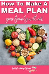 Meal Planning Made Easy -  Meal Planning Tips