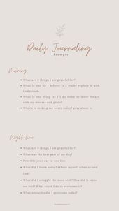 Journal writing prompts