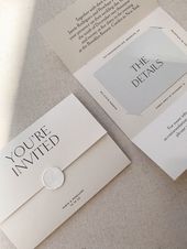 wedding invitation handmade paper
