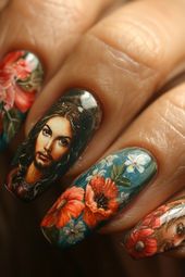 Jesus Nails 🕊️: Nail Art that Speaks to the Soul