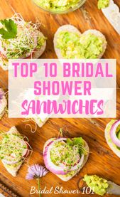 Bridal Shower Sandwiches