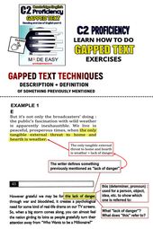 GAPPED TEXT - READING PAPER