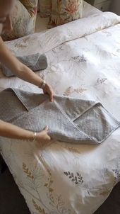 Hand towel folding ideas