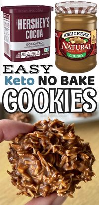 Easy No-Bake Keto Cookies (Low Carb & Delish!)