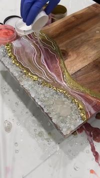Perfect Epoxy Resin for Geode Art!