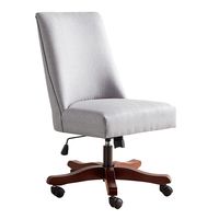 Corinne Gray Swivel Desk Chair | Pier 1