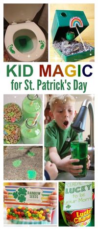 10 Simple ways to make St. Patrick's Day magical for kids- I love these ideas!