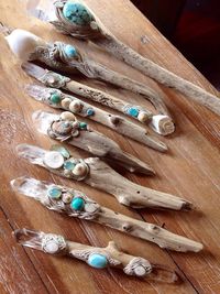 Sea Witch:  #Sea #Witch ~ Driftwood wands.