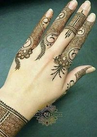 See our creative and latest henna and mehndi designs for beautiful hands' look in 2019. We have made a collection here fresh mehndi arts for every woman to try in these days.