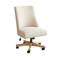 Natural Swivel Desk Chair | Pier 1